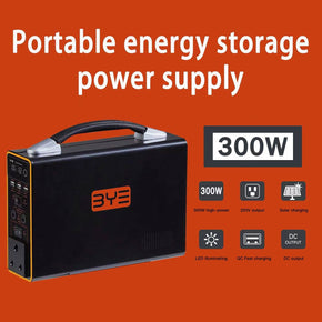 300W 296Wh 92000mAh Portable Power Station 1 x 3 Prong SA Plug Point